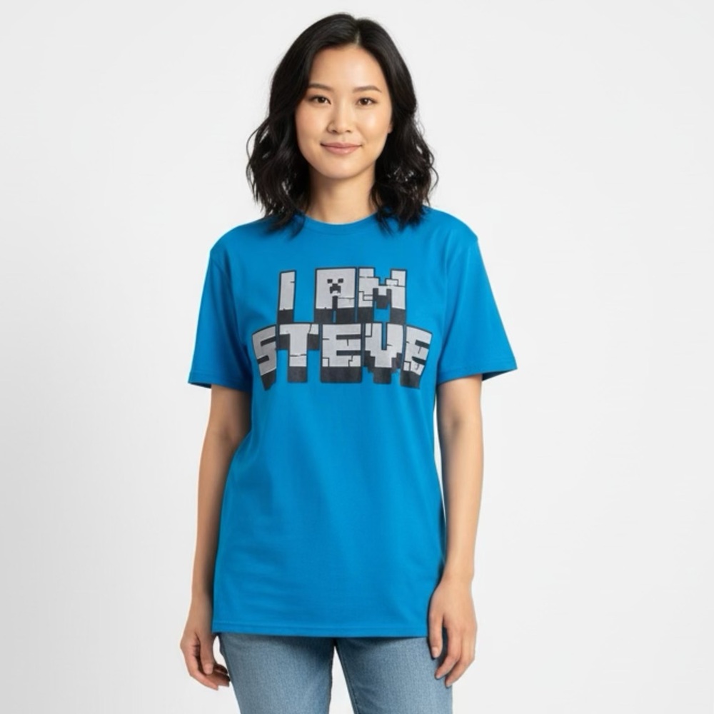 I‎ Am Steve Minecraft T-Shirt
